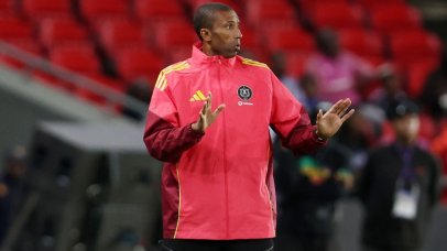 Abdeslam Ouaddou, head coach of Orlando Pirates during the Betway Premiership 2025/26 match between Orlando Pirates and Golden Arrows at the Orlando Amstel Arena, Soweto on the 07 April 2026 ©Muzi Ntombela/BackpagePix