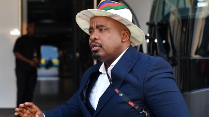 Tim Sukazi, TS Galaxy Chairman during the Betway Premiership 2025/26 match between Orlando Pirates and TS Galaxy at Orlando Stadium, in Soweto on 30 September 2025 ©Phakamisa Lensman/BackpagePix