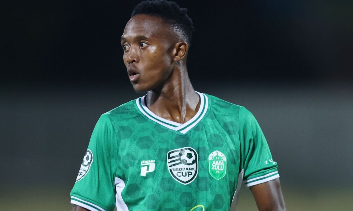 Andiswa Sithole of AmaZulu during the 2026 Nedbank Cup Last 16 match between Polokwane City and AmaZulu at the Old Peter Mokaba Stadium, Polokwane on the 10 February 2026 ©Muzi Ntombela/BackpagePix