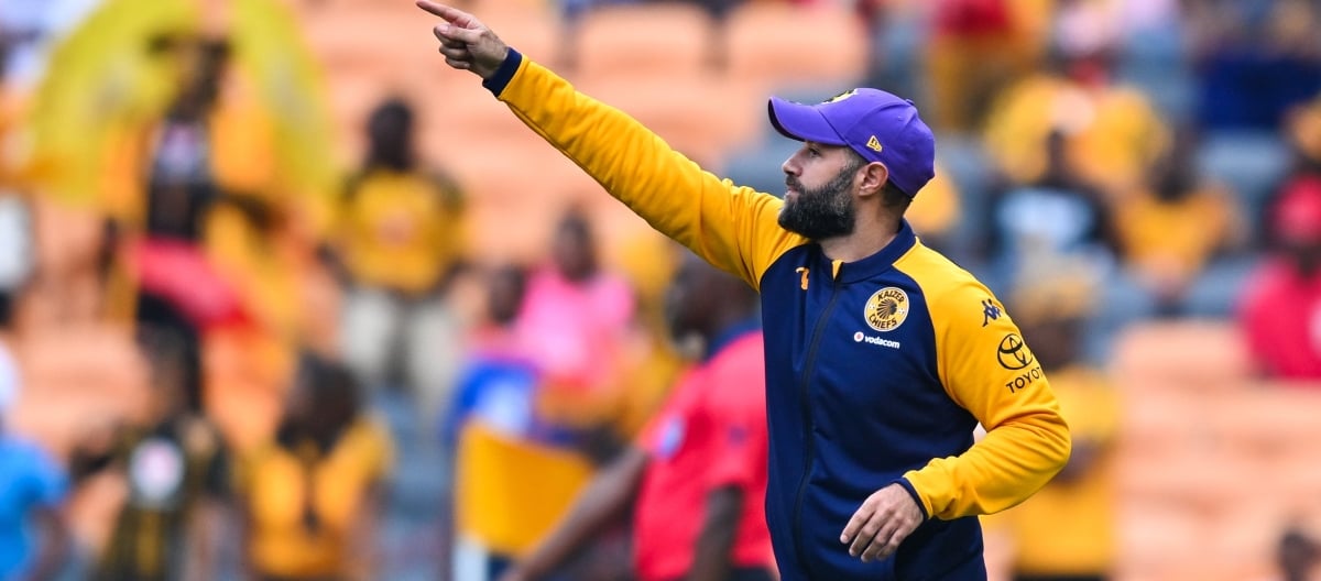 Khalil Ben Youssef, coach of Kaizer Chiefs during the Betway Premiership 2025/26 match between Kaizer Chiefs and TS Galaxy at FNB Stadium in Johannesburg on 12 April 2026 ©Alche Greeff/BackpagePix