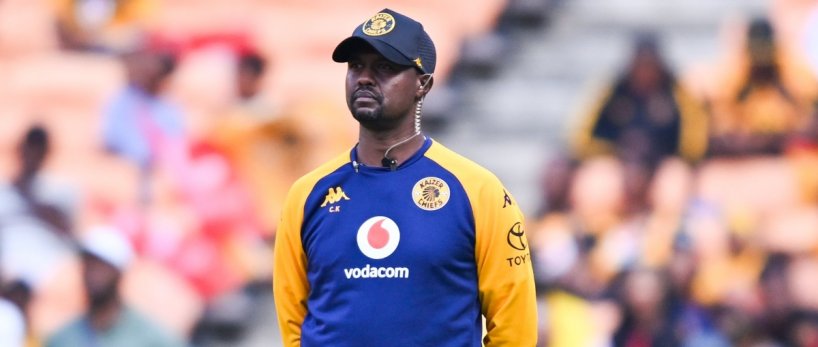 Cedric Kaze, coach of Kaizer Chiefs during the Betway Premiership 2025/26 match between Kaizer Chiefs and TS Galaxy at FNB Stadium in Johannesburg on 12 April 2026 ©Alche Greeff/BackpagePix