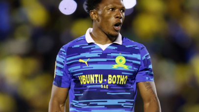 Lebo Mothiba of Mamelodi Sundowns during the Betway Premiership 2025/26 match between Polokwane City and Mamelodi Sundowns at Seshego Stadium, Seshego on the 29 April 2026 ©Muzi Ntombela/BackpagePix
