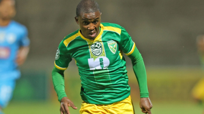 Siyanda Ndlovu of Golden Arrows during the Nedbank Cup 2026 quarterfinal match between Golden Arrows and Durban City at King Zwelithini Stadium in Durban on 08 March 2026 ©Samuel ShivambuBackpagePix