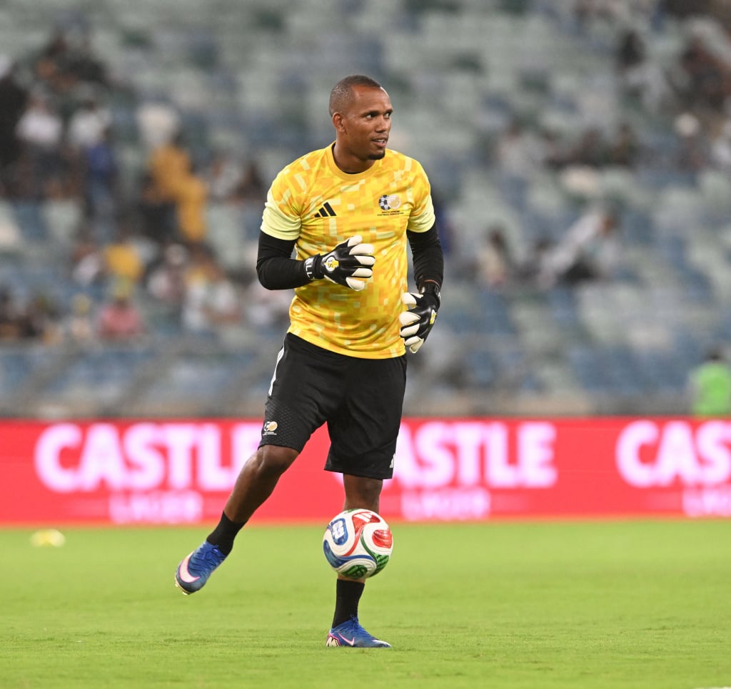 Ricardo Goss of South Africa during the 2026 International Friendly match between South Africa and Panama at the Moses Mabhida Stadium in Durban on the 27 March 2026 ©Sydney Mahlangu BackpagePix