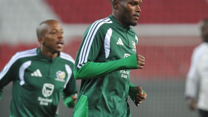 Olwethu Makhanya during the Bafana Bafana Trainingat Orlando Amstel Arena the 28 May 2026 in Soweto ©Sydney Mahlangu BackpagePix