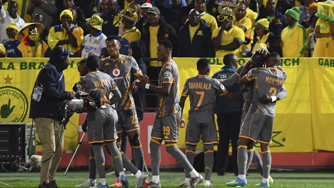 during the Betway Premiership 2025/26 match between Mamelodi Sundowns and Kaizer Chiefs at Loftus Versfeld Stadium, in Pretoria on 06 May 2026 ©Phakamisa Lensman/Backpagepix