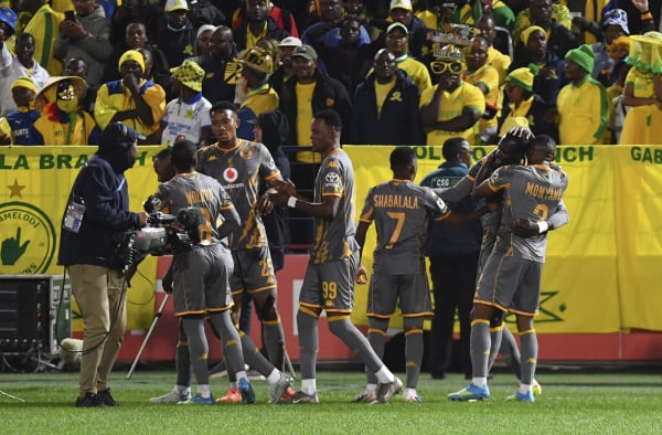 during the Betway Premiership 2025/26 match between Mamelodi Sundowns and Kaizer Chiefs at Loftus Versfeld Stadium, in Pretoria on 06 May 2026 ©Phakamisa Lensman/Backpagepix