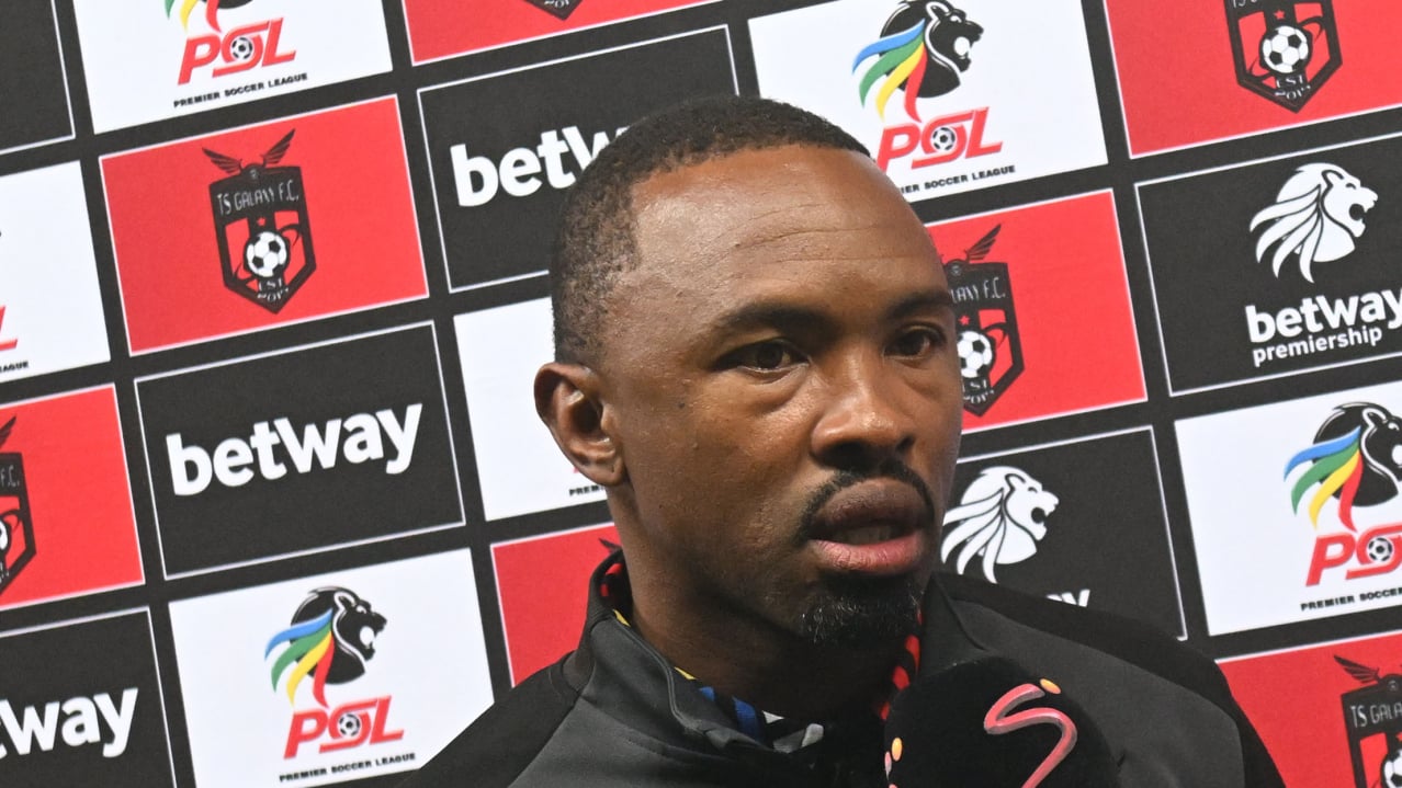Bernard Parker Interim Coach of TS Galaxy FC during the Betway Premiership 2025/26 match between TS Galaxy FC and Mamelodi Sundowns at Mbombela Stadium on the 12 May 2026 in Mbomela ©Sydney Mahlangu BackpagePix