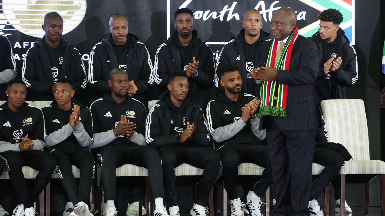 “I will be there when you lift the trophy” - President Ramaphosa promises public holiday for South Africa 'when' Bafana lift World Cup