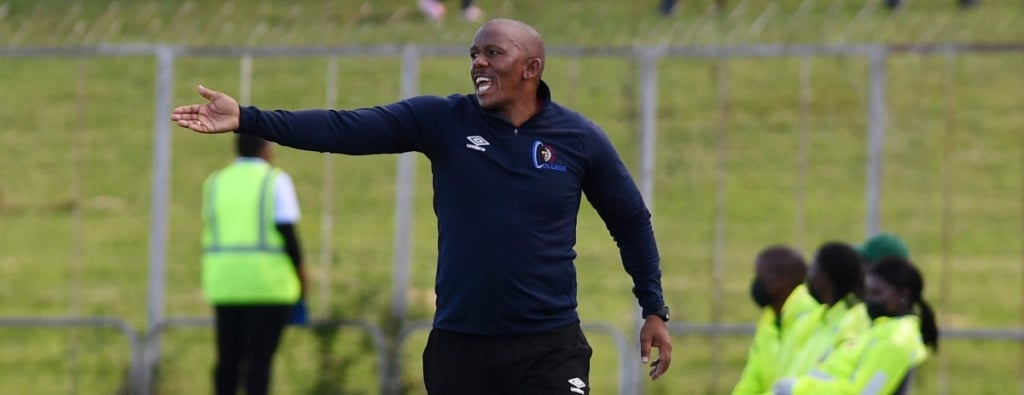 Pogiso Makhoye, Orbit College head coach during the Betway Premiership 2025/26 match between Orbit College and Golden Arrows at Olympia Park Stadium, in Rustenburg on 18 April 2026 ©Phakamisa Lensman/Backpagepix