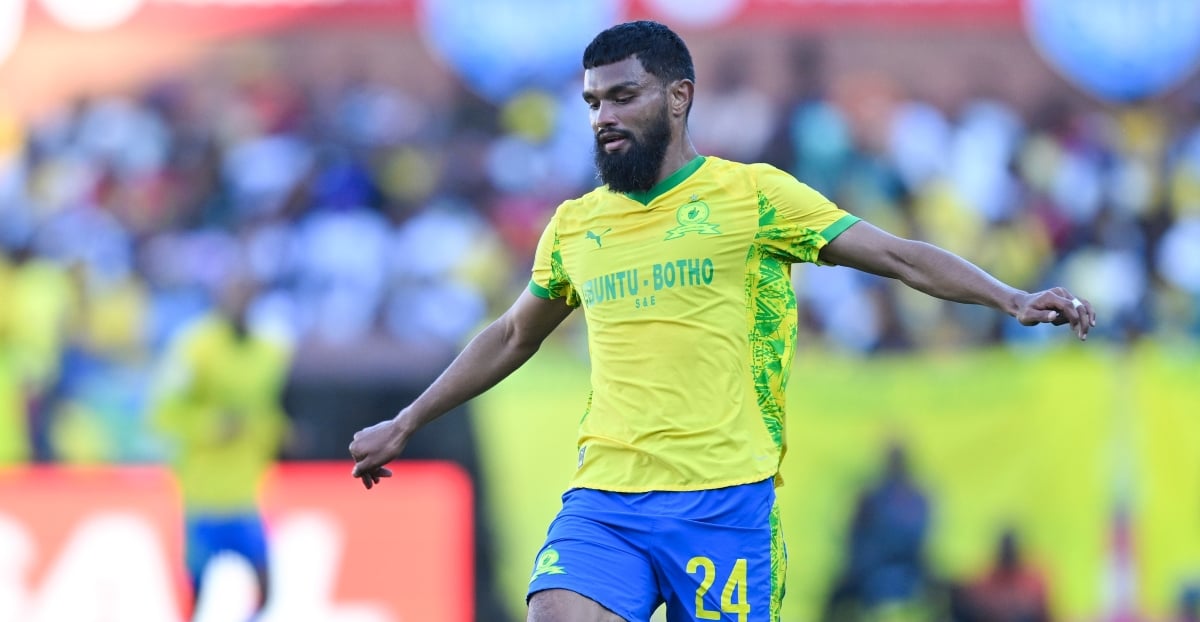 Keanu Cupido of Mamelodi Sundowns during the Betway Premiership 2025/26 match between Mamelodi Sundowns and Polokwane City at Loftus Stadium in Pretoria on 3 May 2026 ©Alche Greeff/BackpagePix